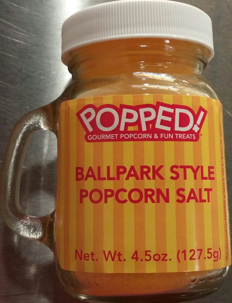 Ballpark Style Popcorn Salt - Popped Newnan
